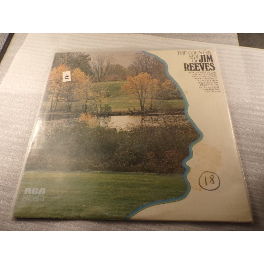 Jim Reeves The Country Side of Jim Reeves Vinyl LP RCA Camden CAS686 1962 Record